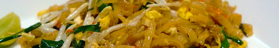 Eating Asian Fusion Thai at Urban Thai Restaurant restaurant in Arlington, VA.